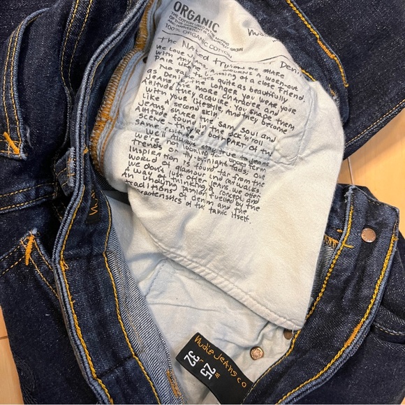 Nudie Jeans Co. Dark Blue Skinnies - Picture 5 of 6